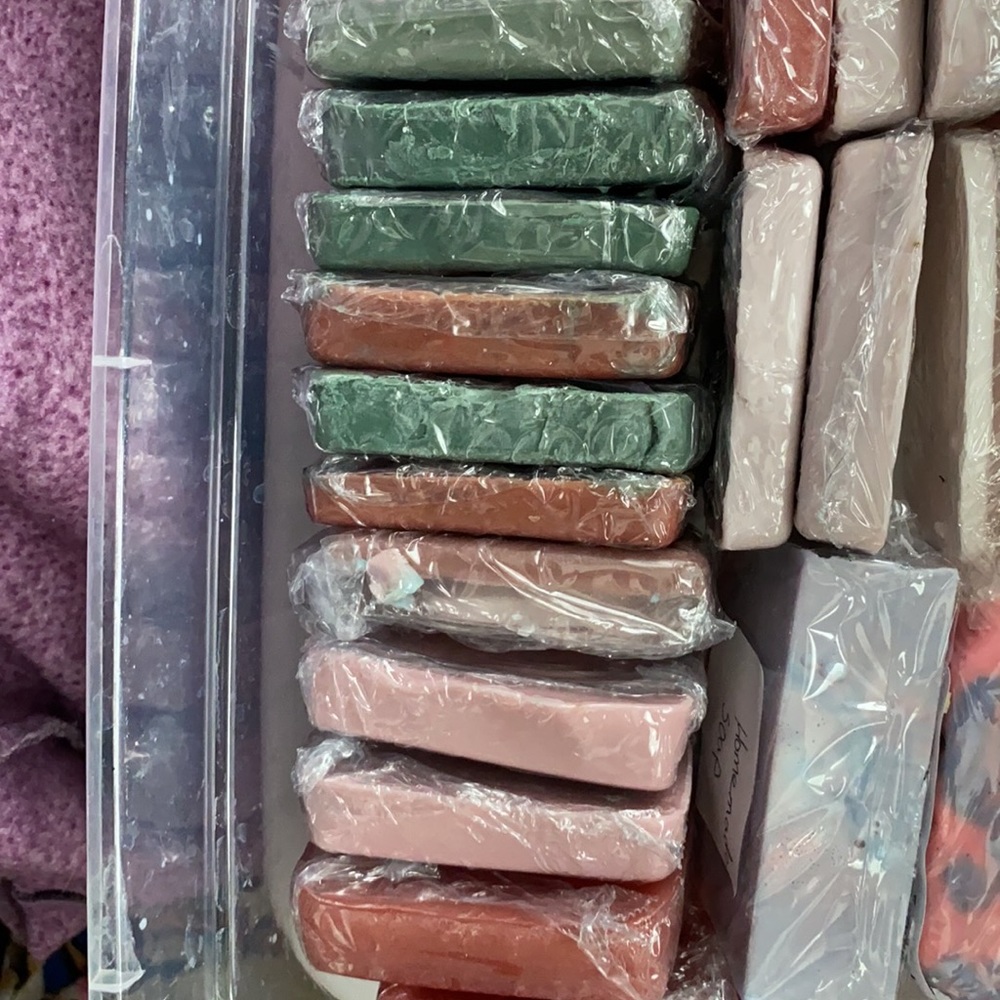 Candles lotions soap bath products